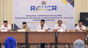 IKA PMII Boalemo Gelar Raker: Dorong Peran Strategis Alumni dalam Pembangunan Daerah