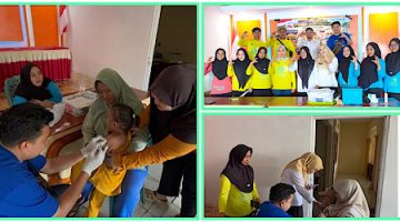 PKM Berlian Gelar CUC di Desa Diloato, Pastikan Anak Boalemo Terproteksi Imunisasi Lengkap