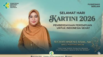 Refleksi Hari Kartini, Kepala Puskesmas Berlian Ajak Perempuan Boalemo Jadi Pionir Kesehatan Keluarga