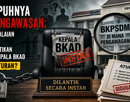 Pelantikan “Instan” BKAD Tabrak Aturan: Di Mana Fungsi Pengawasan BKPSDM yang katanya Ketat ?