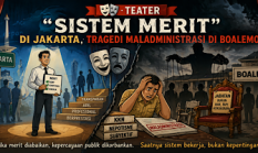 Teater ‘Sistem Merit’ di Jakarta, Tragedi Maladministrasi di Boalemo