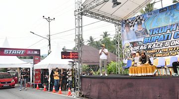 Geliat Otomotif di Boalemo. LH: Sukses Gelar Drag Race, Siap Dongkrak Ekonomi Lokal
