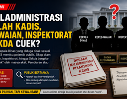 Isu Maladministrasi Sejumlah Kadis di Boalemo, Kepegawaian, Inspektorat dan Sekda Cuek?