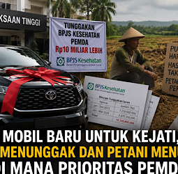 Mobil Baru untuk Kejati, BPJS Menunggak dan Petani Menunggu: Di Mana Prioritas Pemda?
