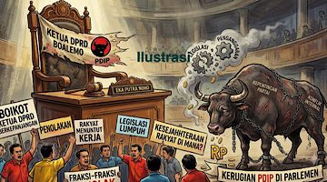 “Kursi Kosong”, Boikot Ketua DPRD Boalemo Berkepanjangan Lumpuhkan Nadi Legislasi dan Merugikan PDIP ?