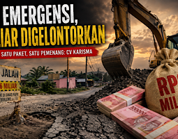 Ditengah Fiskal Tertekan, Rp6 Miliar Digelontorkan: Proyek Jalan atau Pengalihan Isu?