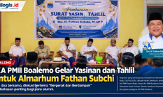 IKA PMII Boalemo Gelar Yasinan dan Tahlil untuk Fathan Subchi, Diskusi Bergerak dan Berdampak Mengemuka